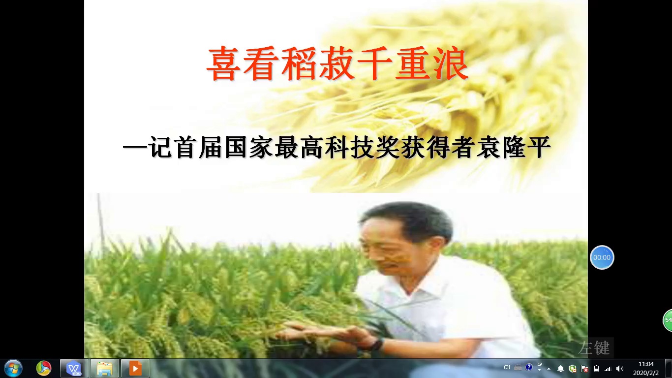 《喜看稻菽千重浪》