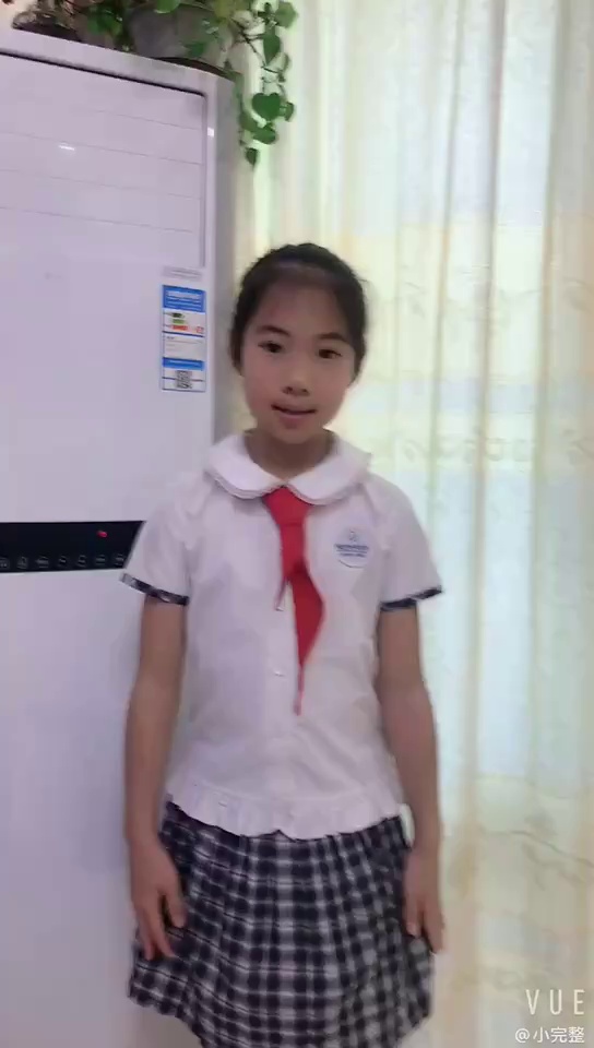 佛山市东平小学学子录制视频与荆州学子进行交流。
