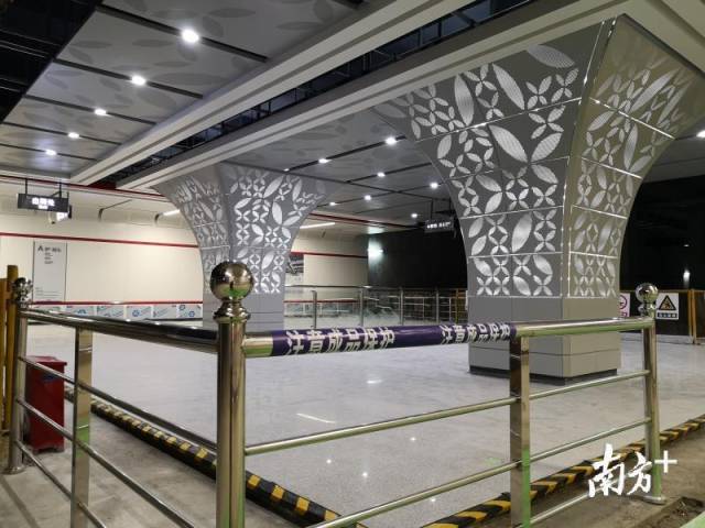 佛山地铁2号线车站装修“样板间”。中交佛山投资发展有限公司供图 佛山地铁2号线车站装修“样板间”。中交佛山投资发展有限公司供图
