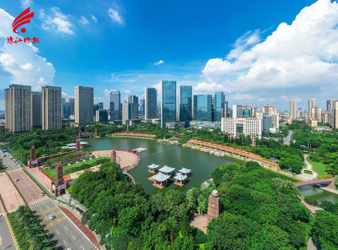 千灯湖畔,广东金融高新区。珠江时报全媒体记者 方智恒 摄.jpg