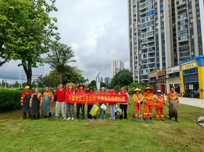 党建红守护健康绿｜智城社区攻坚绿化盲区，破解居民“烦心事”