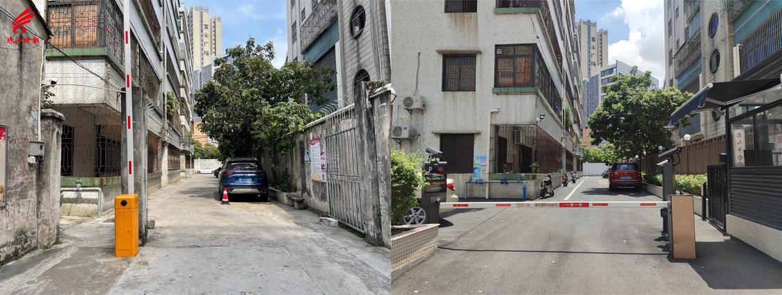 大新社区农科站宿舍改造前(左)后(右)对比。.jpg