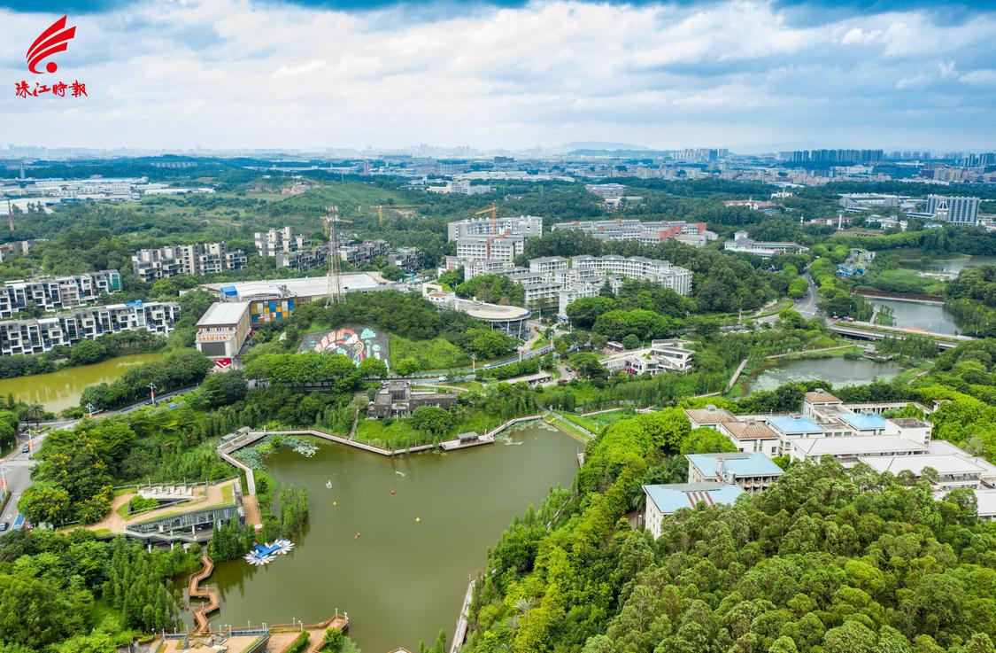 风景优美的南海大学城集聚了高校人才。珠江时报全媒体记者方智恒摄.jpg