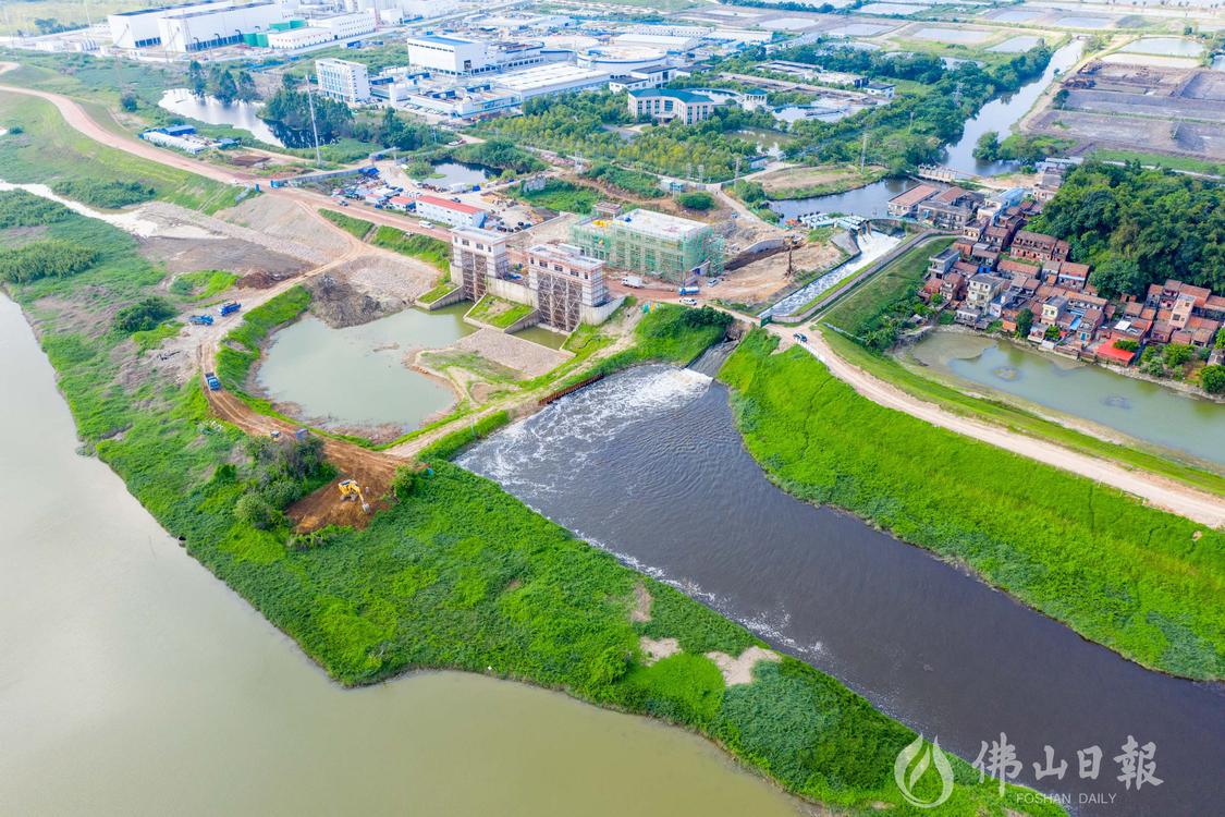 2019年,下泰和电排站拆除重建工程启动,使防洪能力成倍增强。.jpg