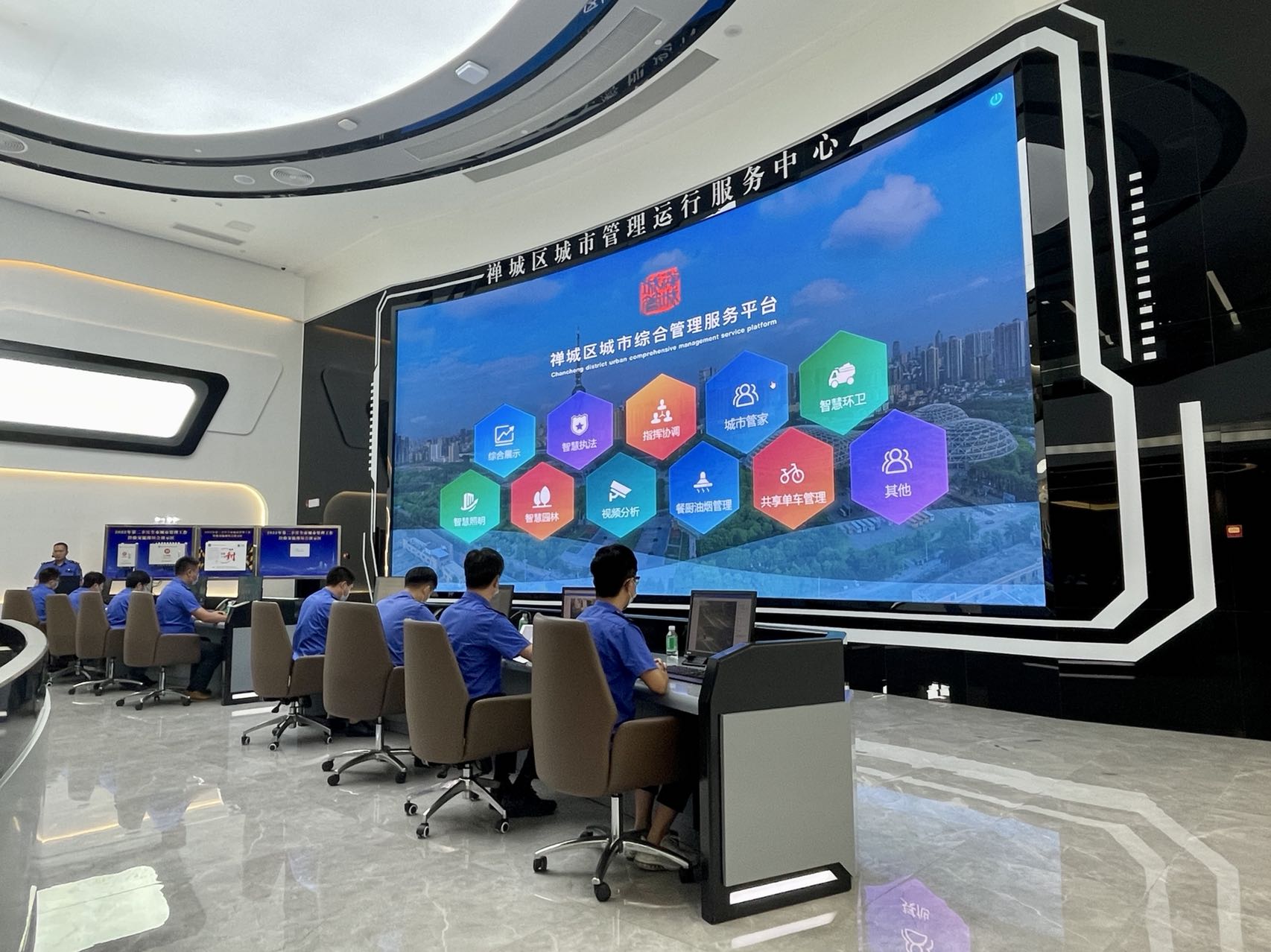 多达42个应用场景禅城区智慧城管服务平台可以用来