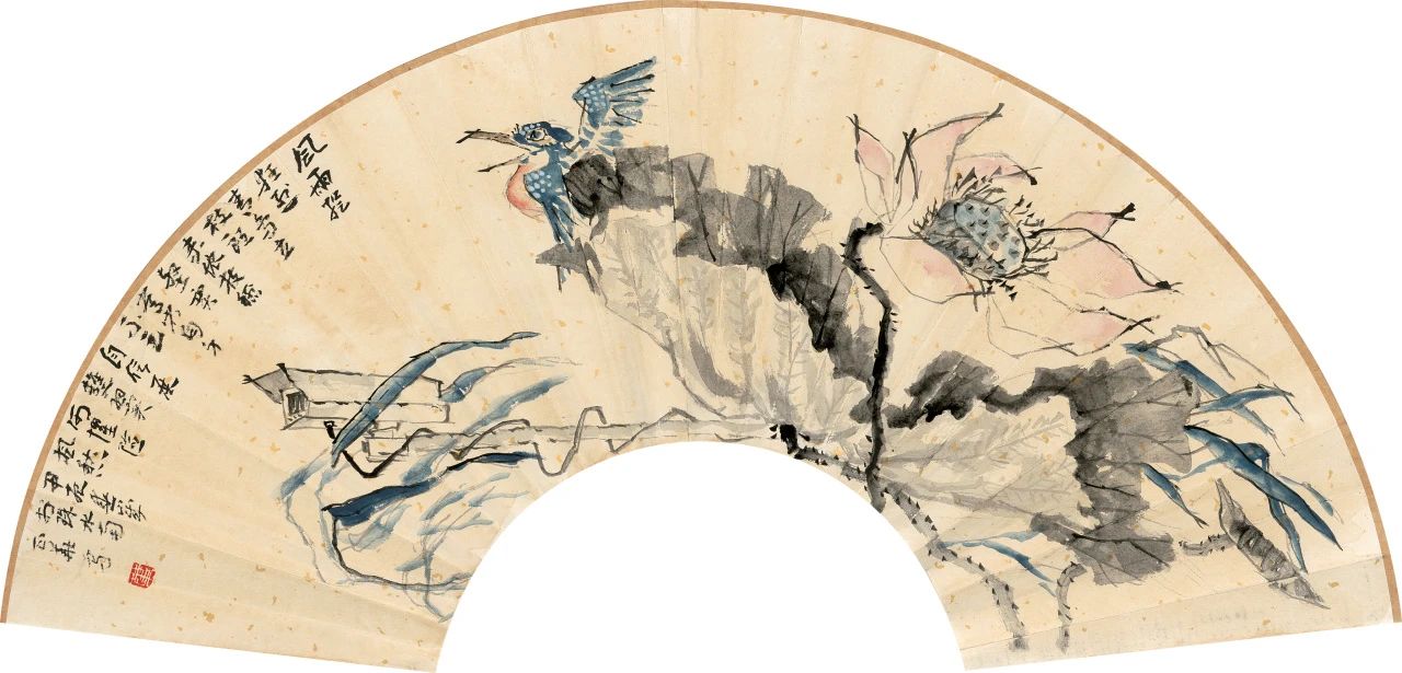 叶正华 展翅 29x60cm 纸本设色 2024年.jpg