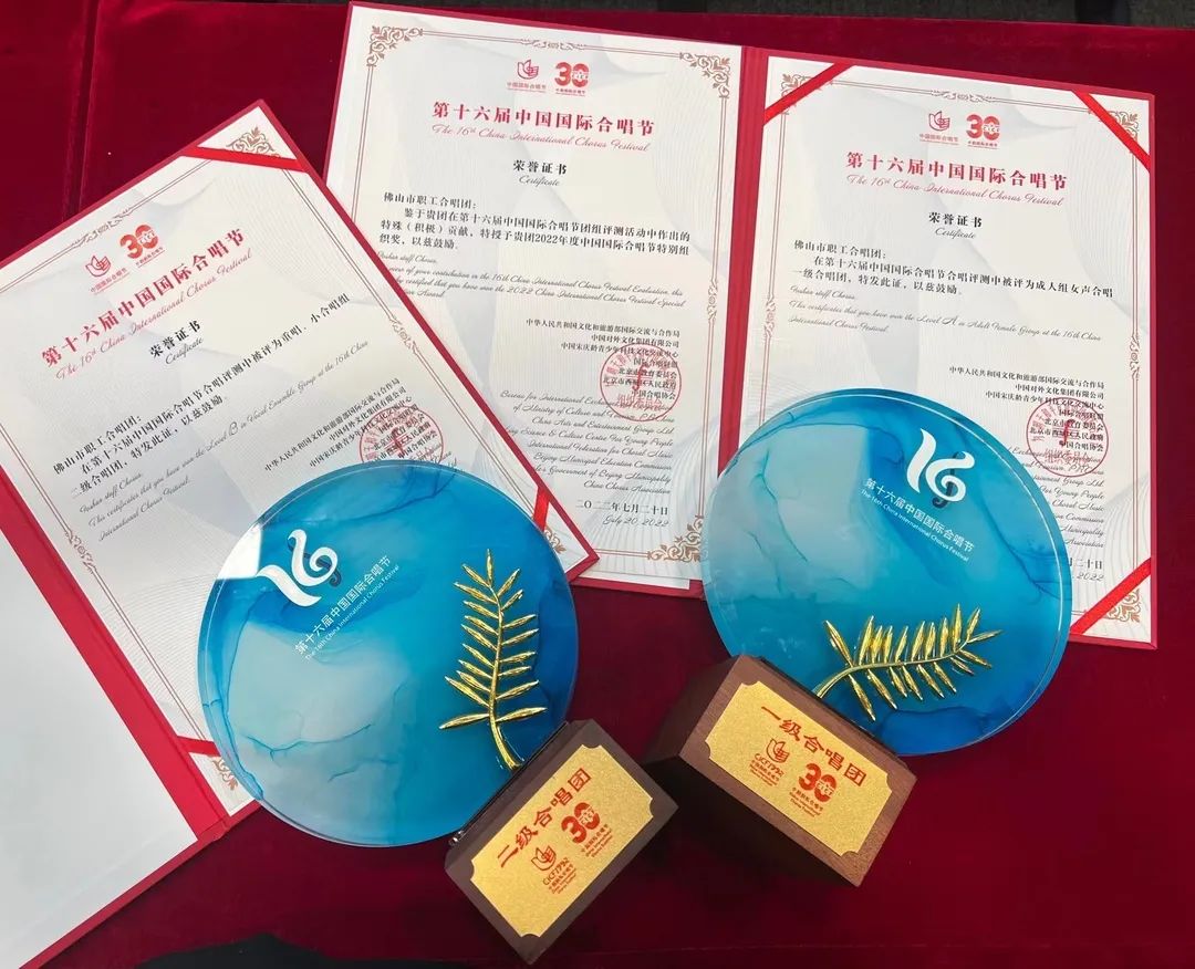 市职工合唱团荣获成人女声合唱组(一级团)和重唱、小组唱(二级团)称号。.jpg