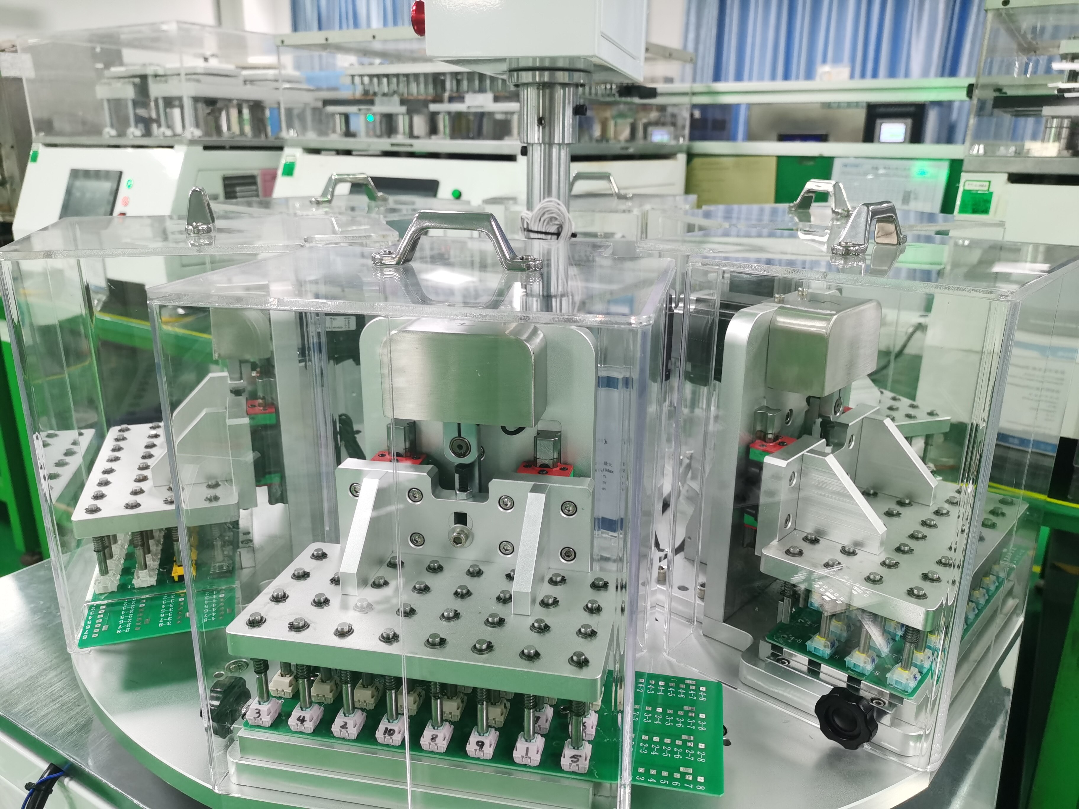 惠州市正牌科电有限公司的产品正在进行测试。 惠州市正牌科电有限公司的产品正在进行测试。