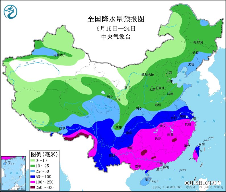 未来十天,江南、华南等地多降雨。.jpg