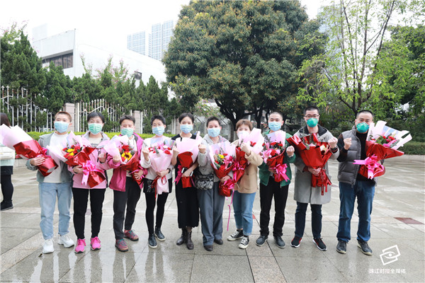 广东省中西医结合医院10人出征驰援湖北。珠江时报记者方智恒 摄