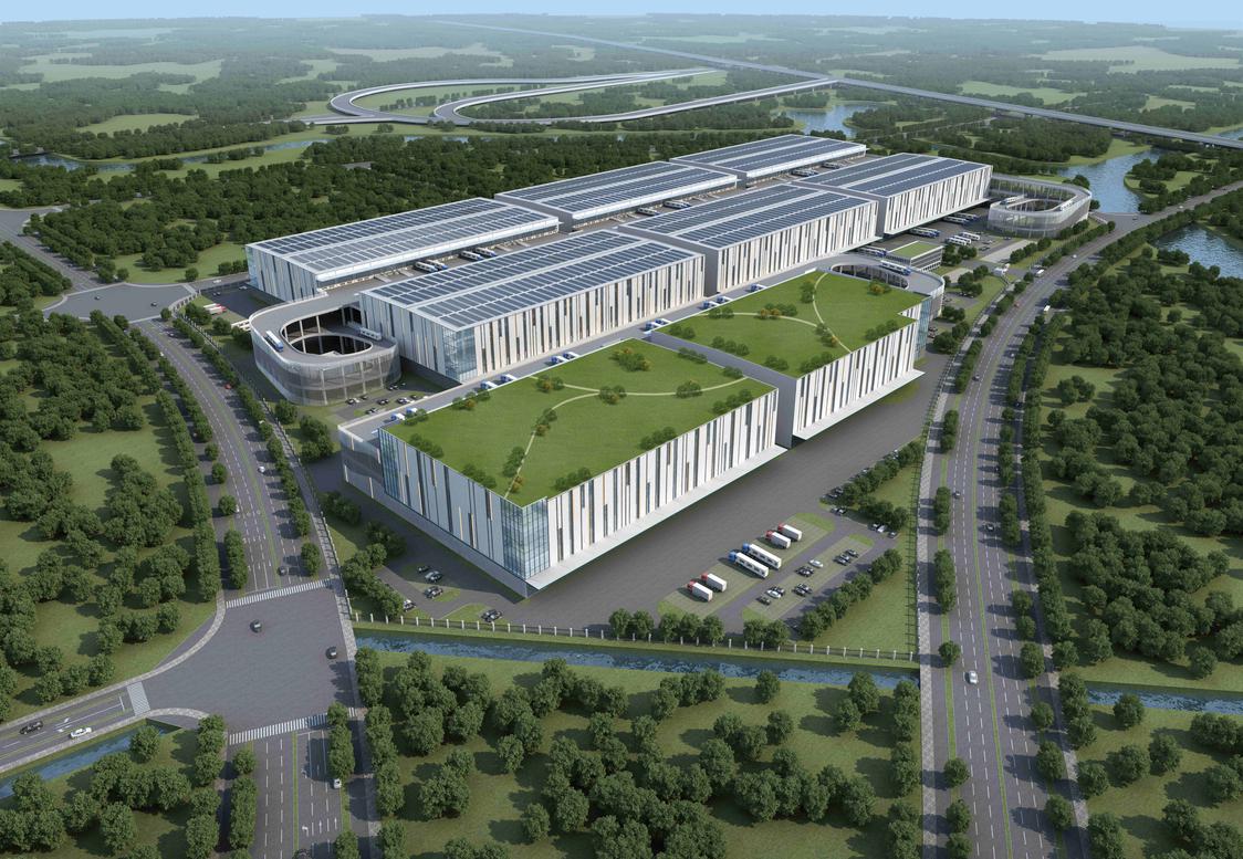 朗华工业供应链智慧科技园项目概念图.