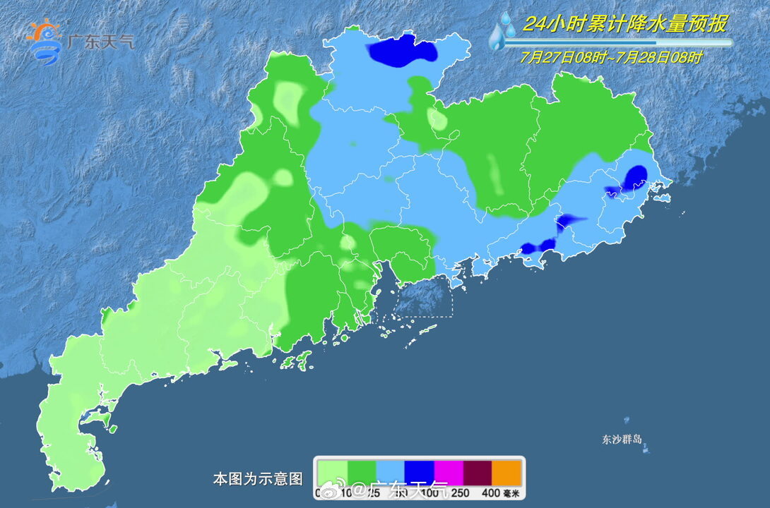 7月27日08时至28日08时全省累计降水量预报。.jpg