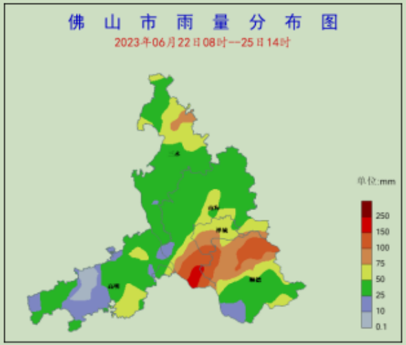6月22日08时至25日14时全市降雨分布图.png