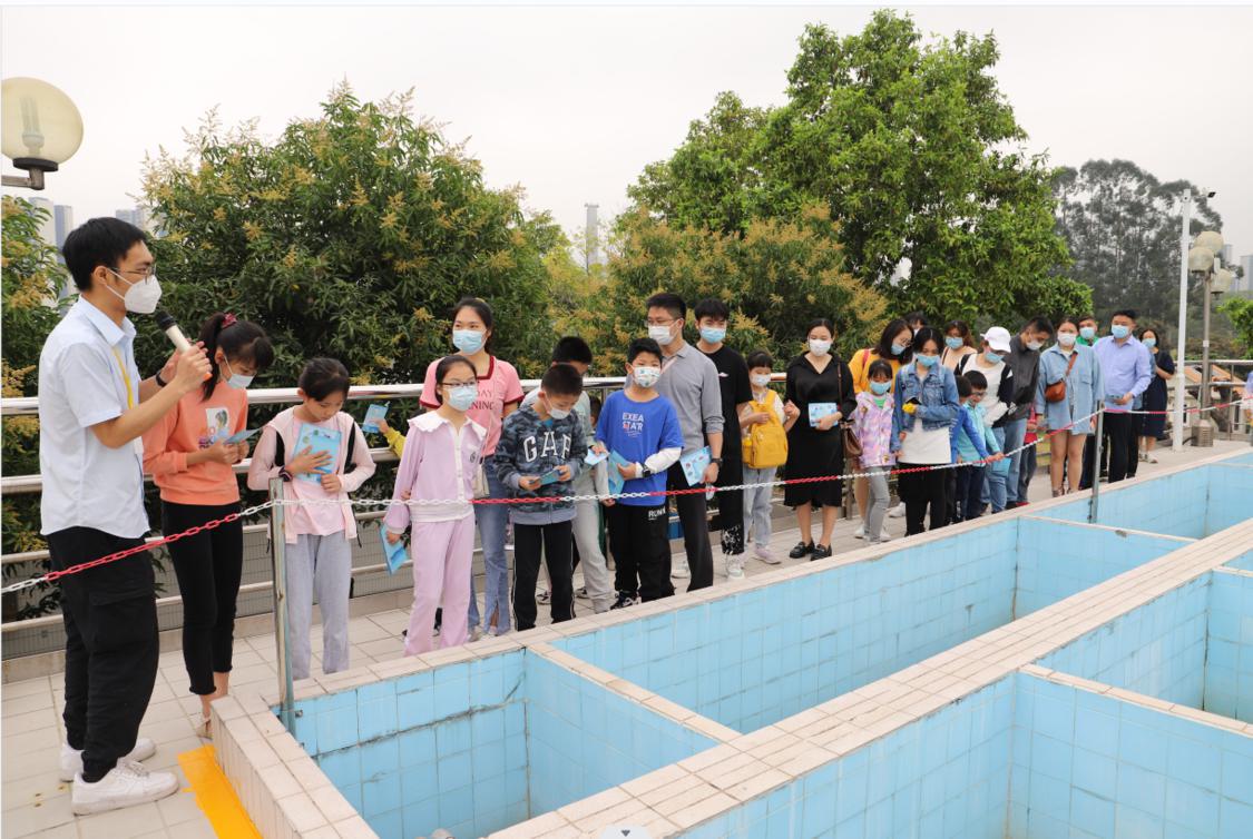 参观沙口水厂。.png