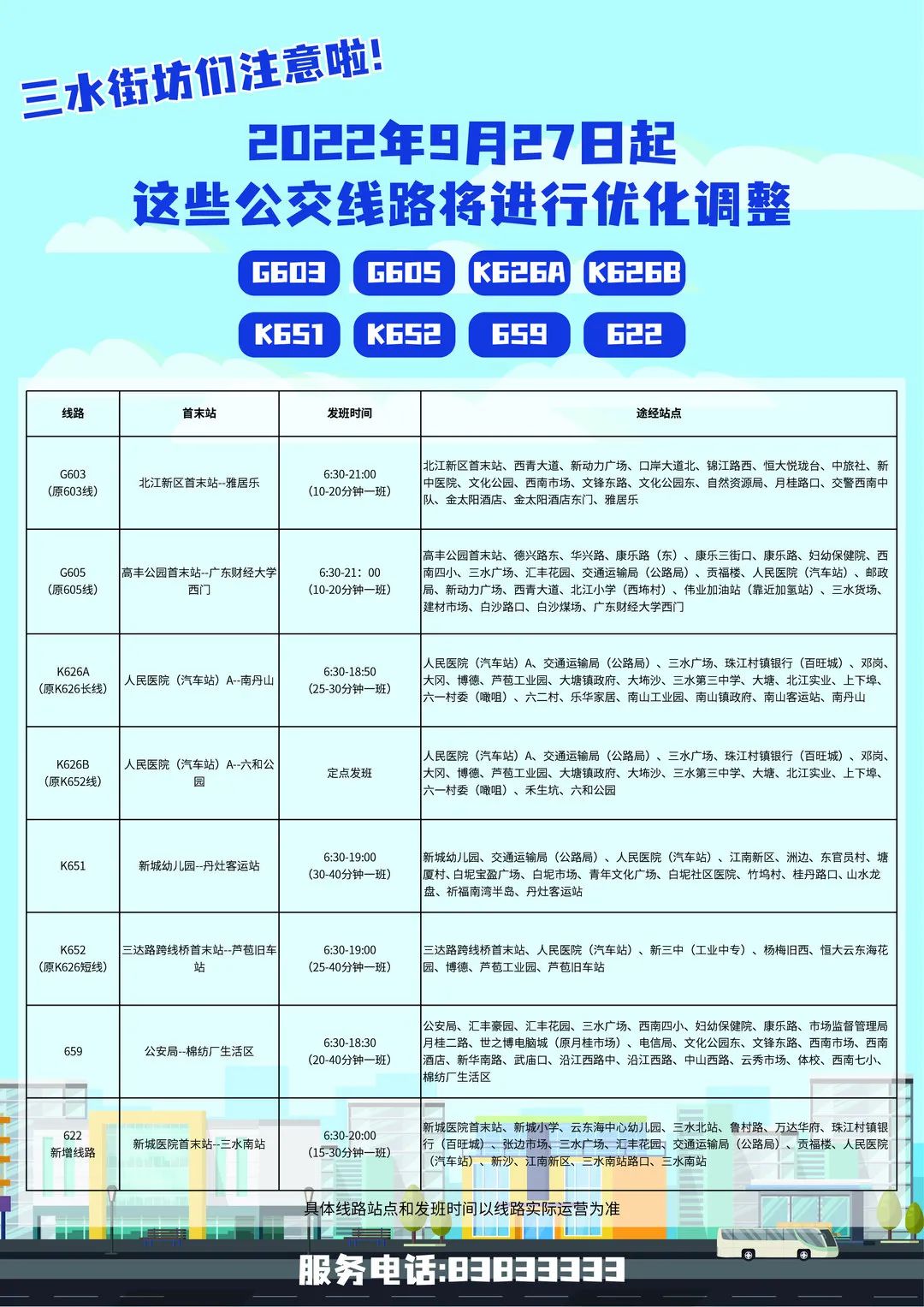 三水新增公交线路,并对部分线路进行调整。网络截图.jpg