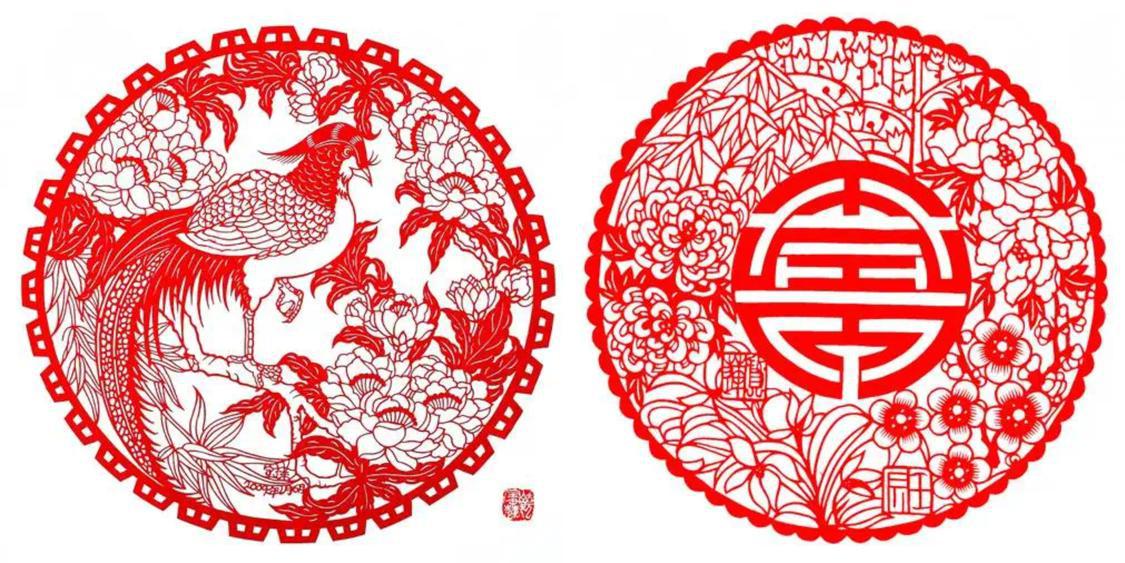 饶宝莲的纯色剪纸作品.JPG