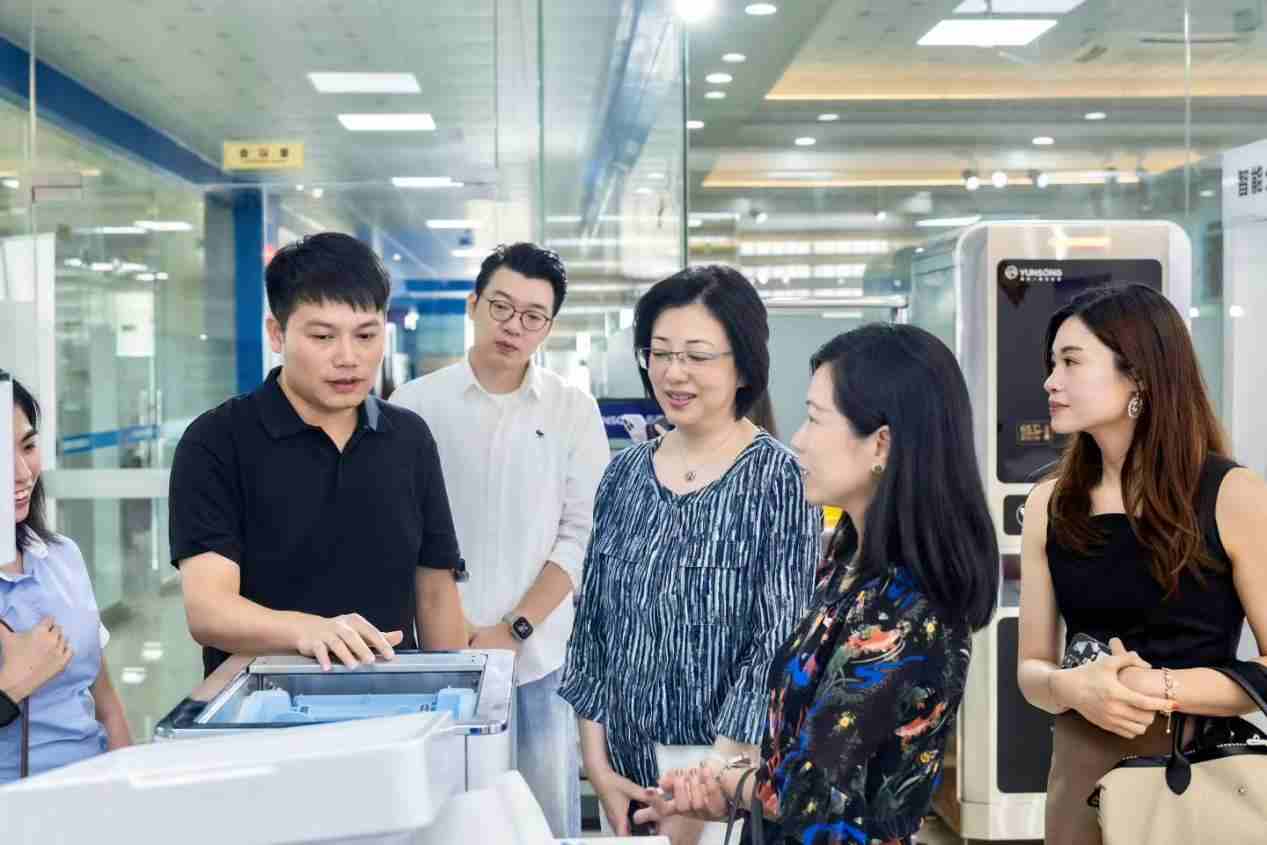 这家顺德分饭机行业头部企业引来香港考察团