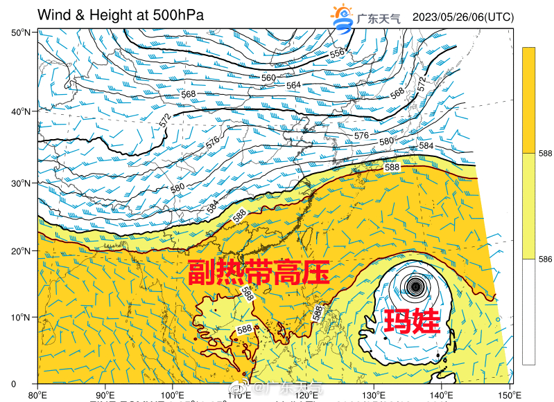 广东受副高和台风外围下沉双重影响,天晴炎热,高温加剧。.jpg