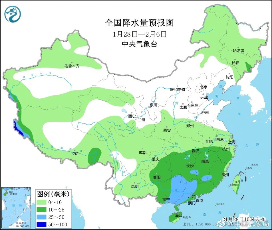 未来10天,南方将有大范围降水过程。.jpg