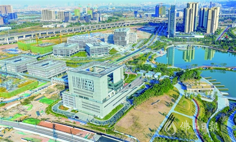 位于南海区三山新城的季华实验室。今年我市将加快建设科技创新强市,推进完善科创平台战略支撑体系。/佛山日报记者周春摄