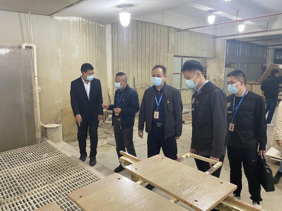 佛山生态环境部门对企业进行执法帮扶。(受访单位供图).jpg