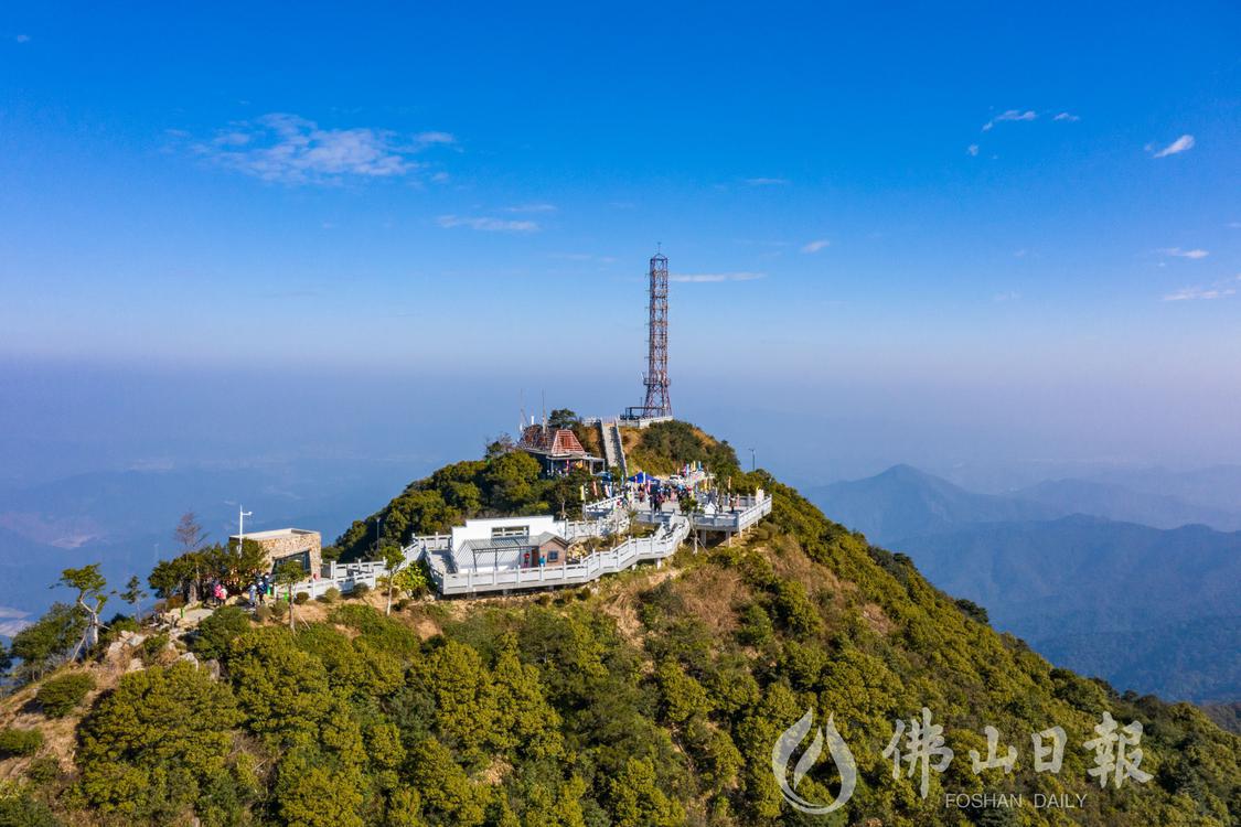 位于高明的佛山第一峰高明皂幕山树林茂密。(4200698)-20230213194922.jpg