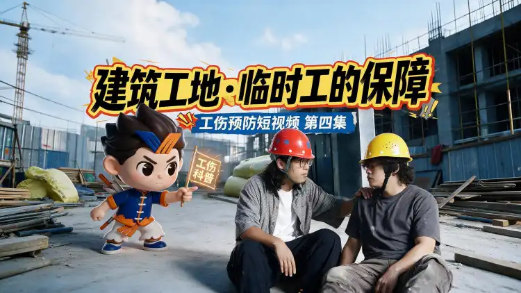视频|高明工伤系列科普:建筑工地临时工的保障