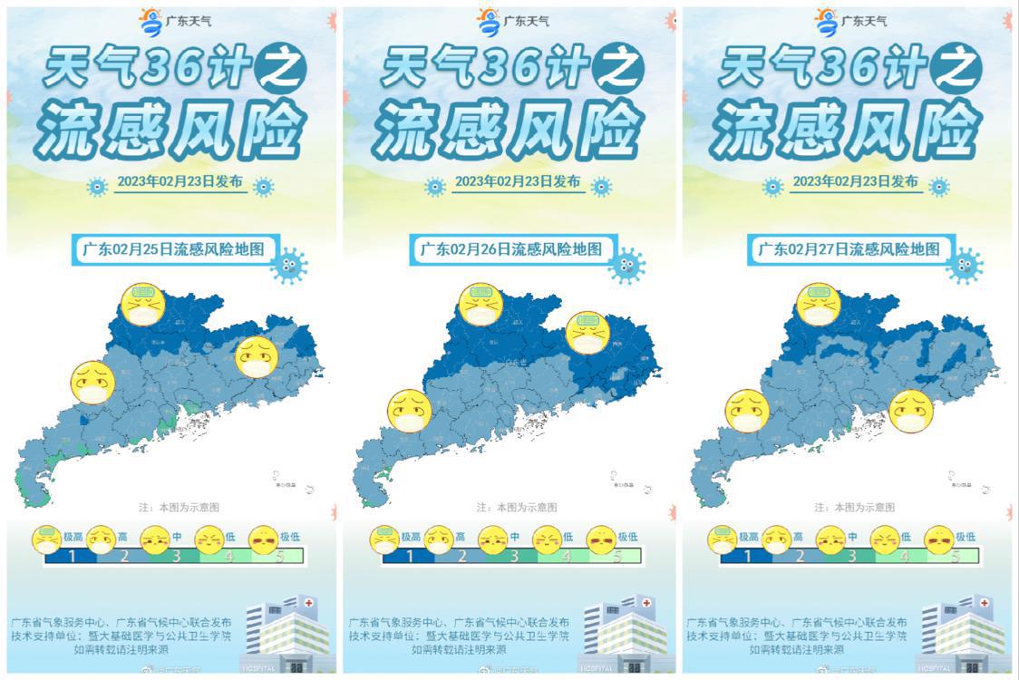 2月25日至27日全省流感风险地图.png