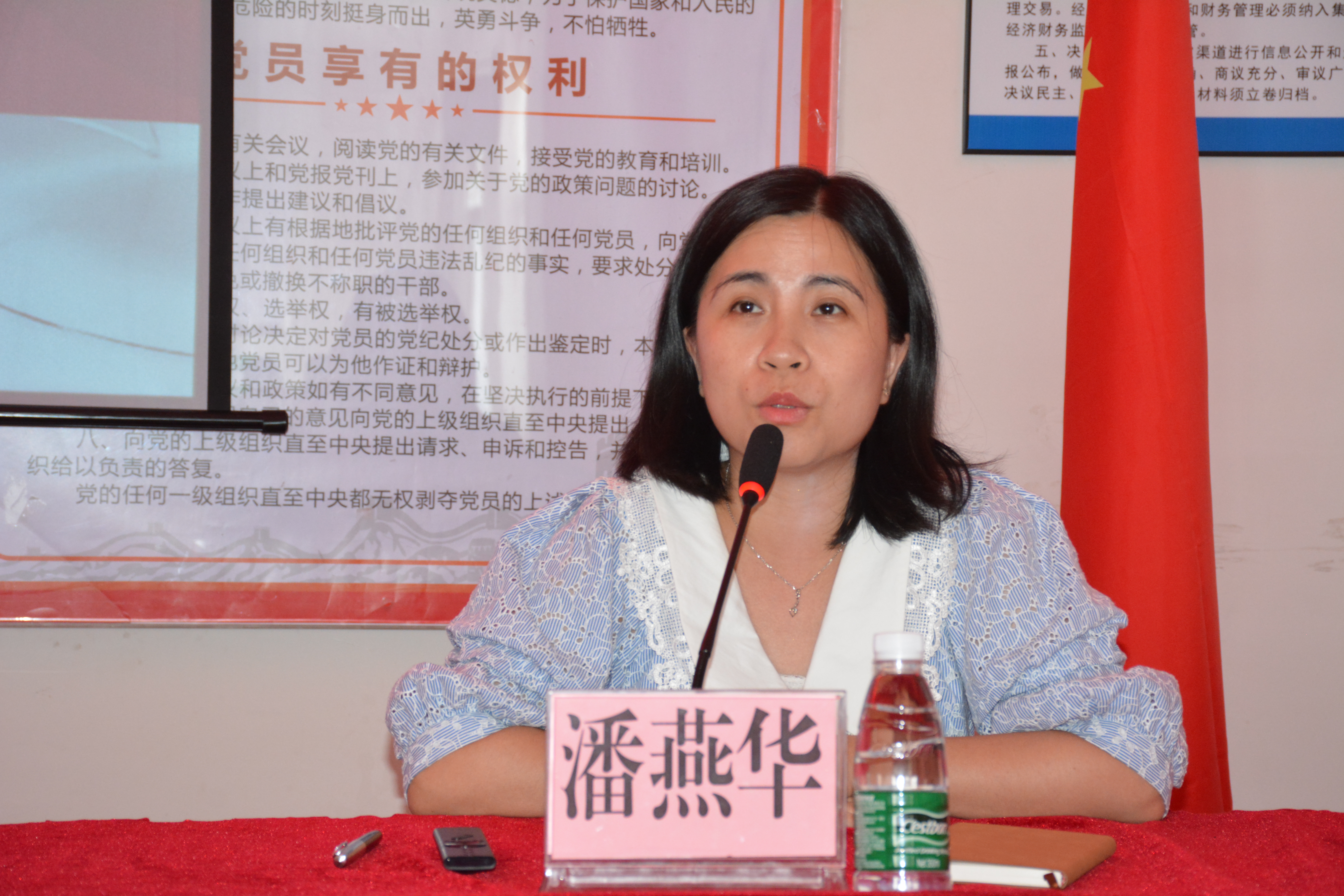 佛山市惠心社会工作服务中心副总干事潘燕华以“提升妇联组织力,织密巾帼人才网”为主题结合“寻找百名好执委”活动剖析妇联组织力建设工作