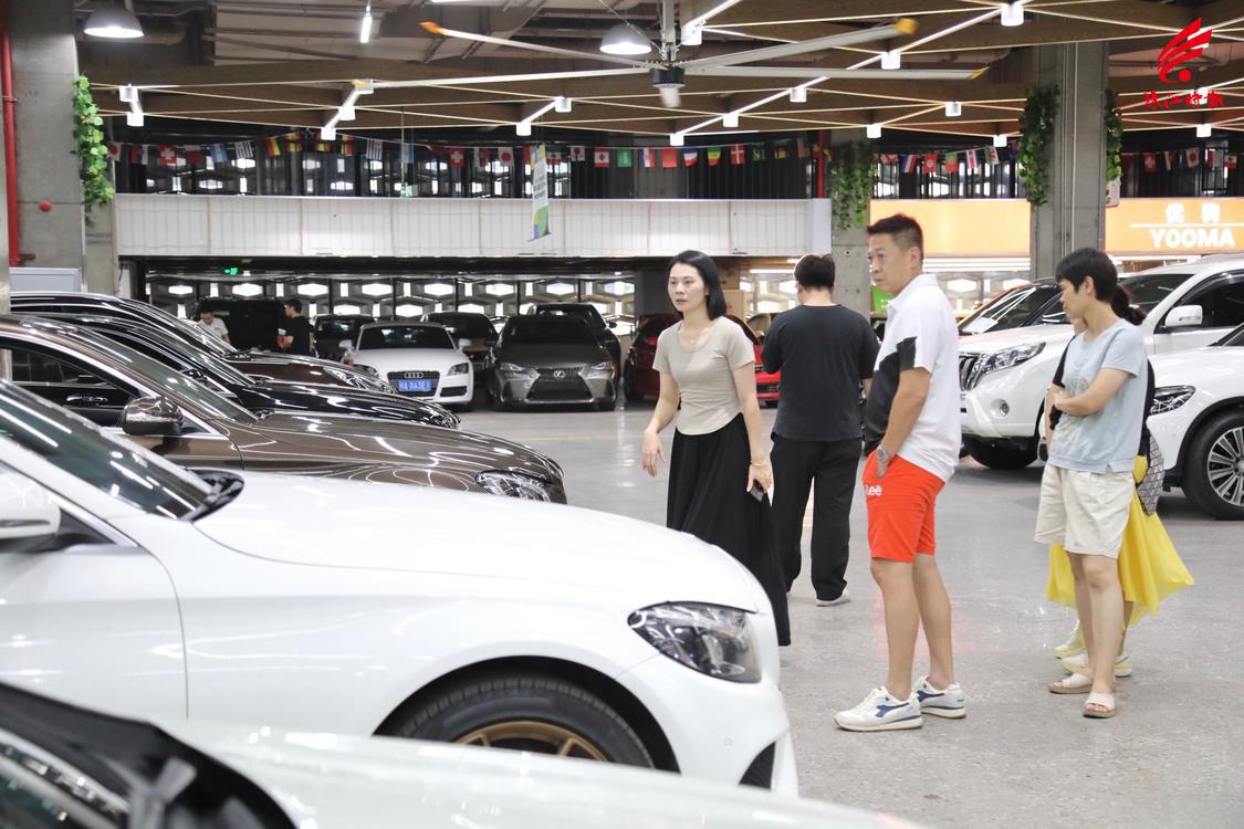 国庆假期,市民在桂城带“电”爱车节现场选购汽车。佛山市新闻传媒中心记者 刘贝娜 摄.jpg