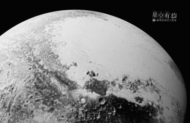这是“新视野”号探测器2015年拍摄到的冥王星局部地貌。(来源:美国国家航空航天局官网)。