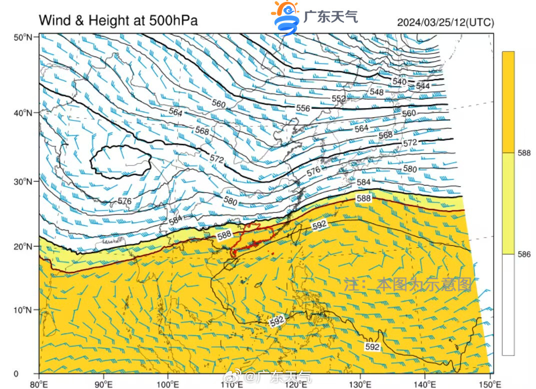 3月24日至25日副热带高压增强,我省天气温暖潮湿。.jpg