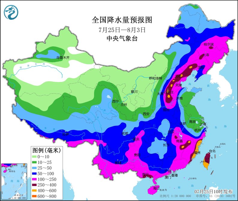 未来10天全国降水量预报。.jpg