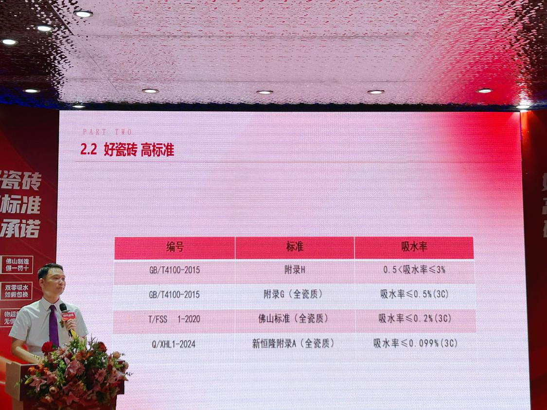 新恒隆集团总经理罗浩彬介绍产品标准。.jpg