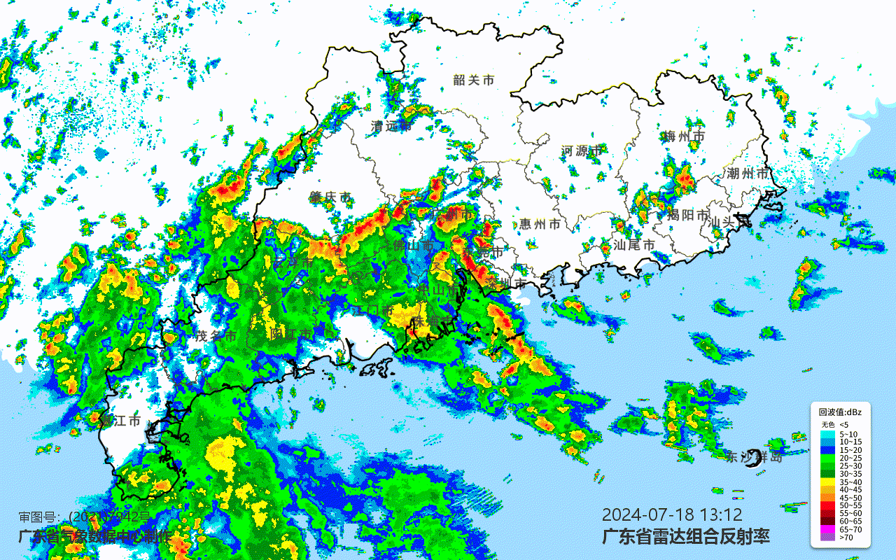 7月18日白天,我市雷雨频繁。.gif
