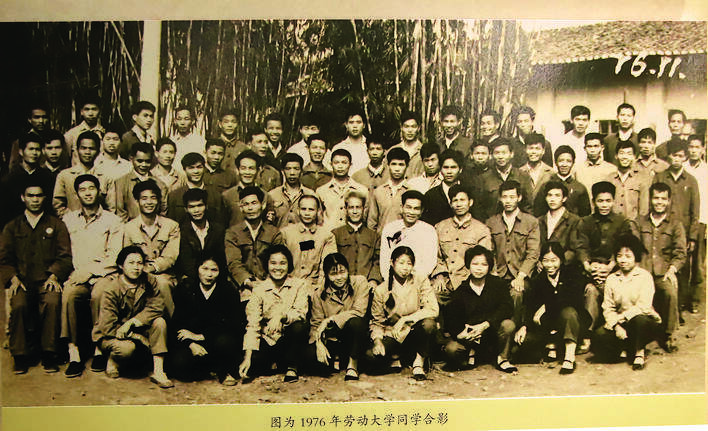 归侨知青合照。 归侨知青合照。