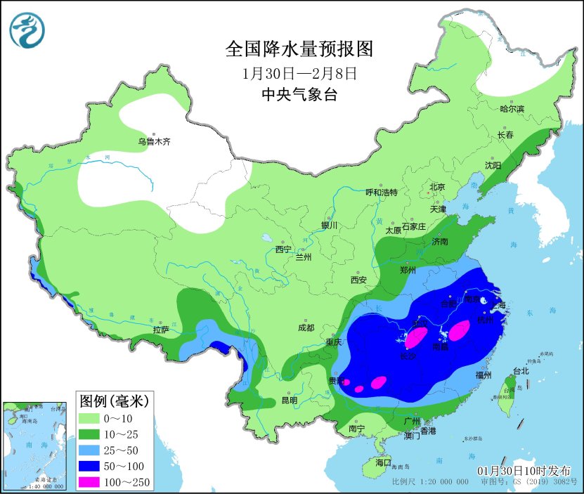 未来十天中东部有大范围持续性强雨雪天气。.jpg