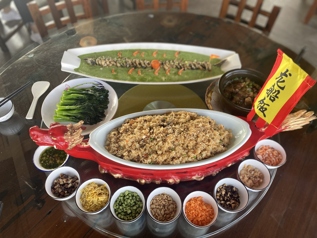 高明味道传统龙船饭食出创新味