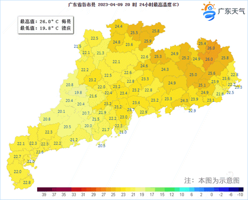 短短4天(9日-12日),广东从“正儿八经春”到“恍如夏”。.gif