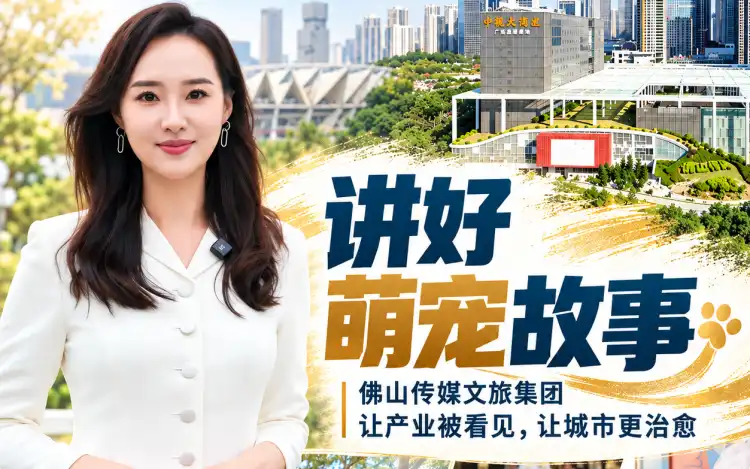 讲好萌宠故事！佛山传媒文旅集团让产业被看见、让城市更治愈｜联萌观察局