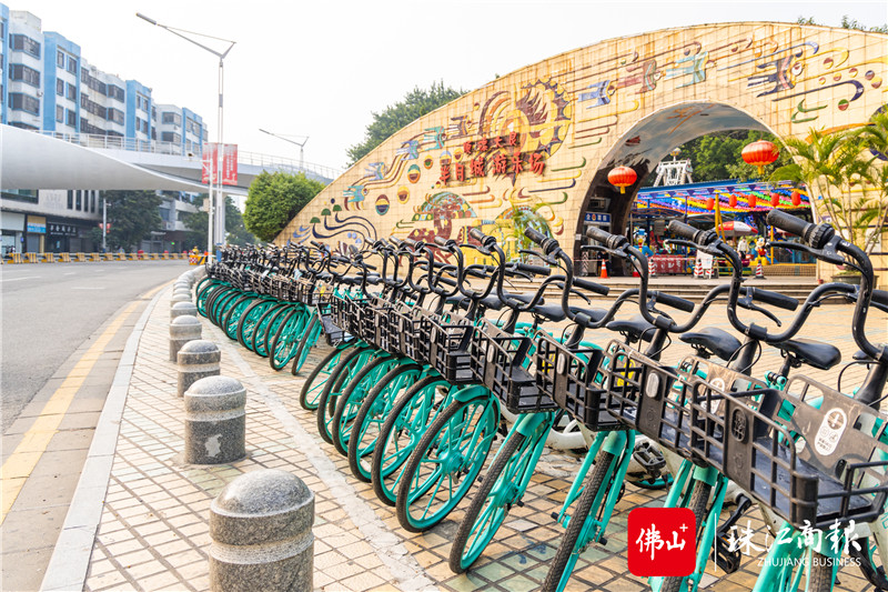 顺德大力开展共享单车停放整治为提升城市空间效能加速