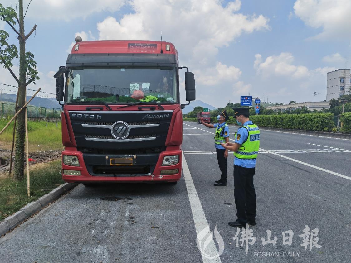 交通执法支队开展路面巡查。(部门供图)(4758749)-20230417164700.jpg