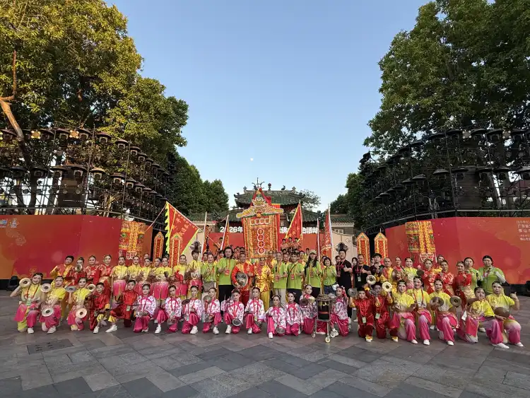 “十番”惊艳全场!湾华小学表演队亮相2026年广东非遗周暨佛山秋色活动