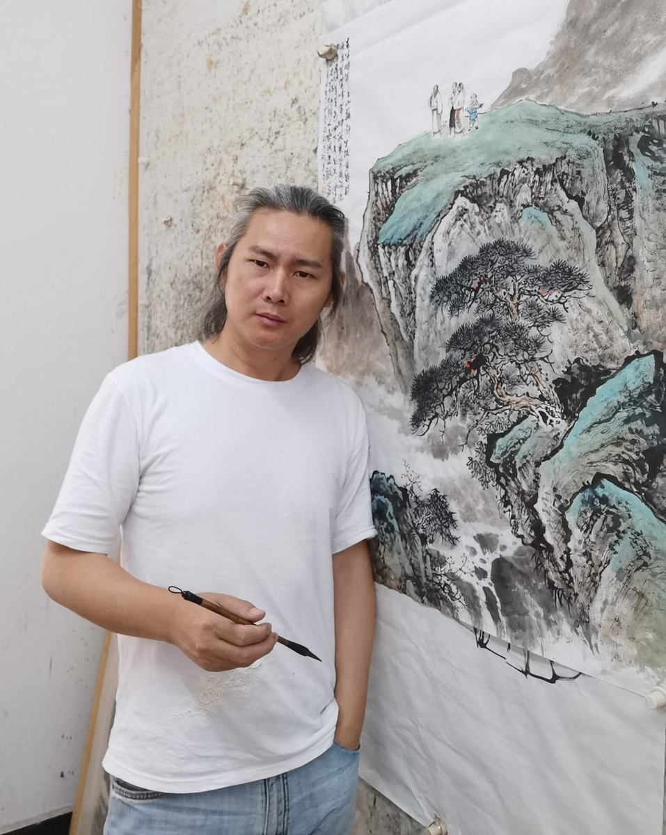 人文三江 | 三水"画痴"徐冠新: 故乡风土是灵感的母亲河