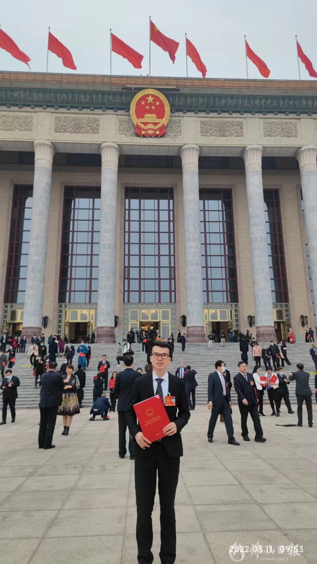苏荣欢将一线工人的心声带到全国两会。(受访者供图).jpg