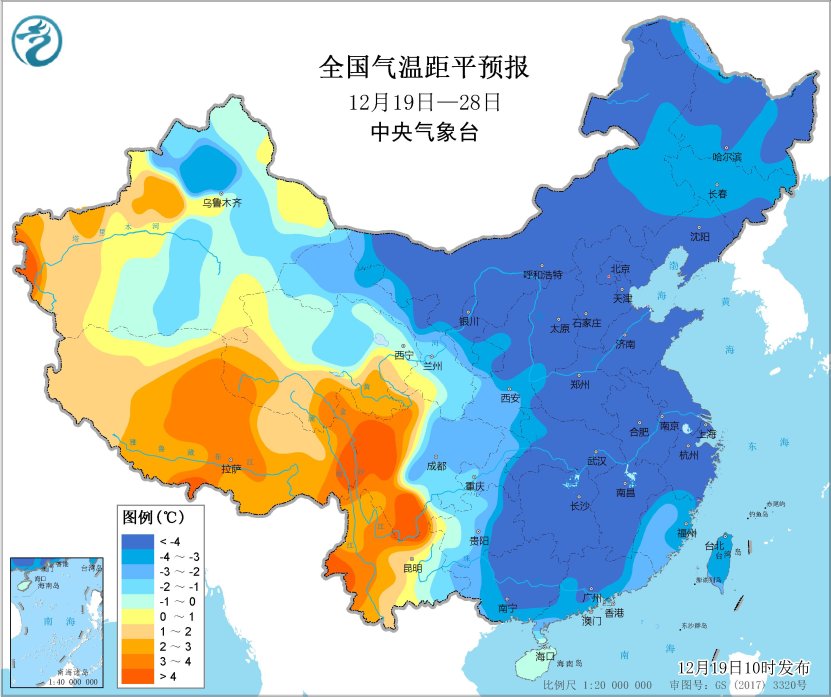 未来10天，我国大部地区平均气温较常年同期偏低。.jpg