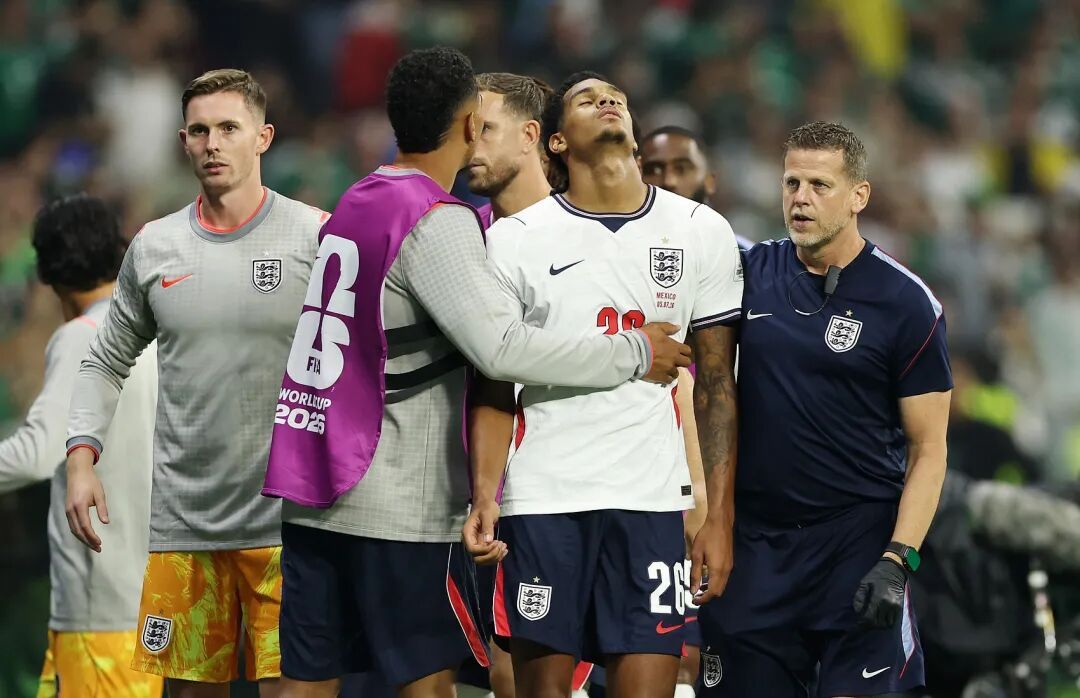 FIFA:英格兰后卫宽萨禁赛2场,世界杯期间执行!
