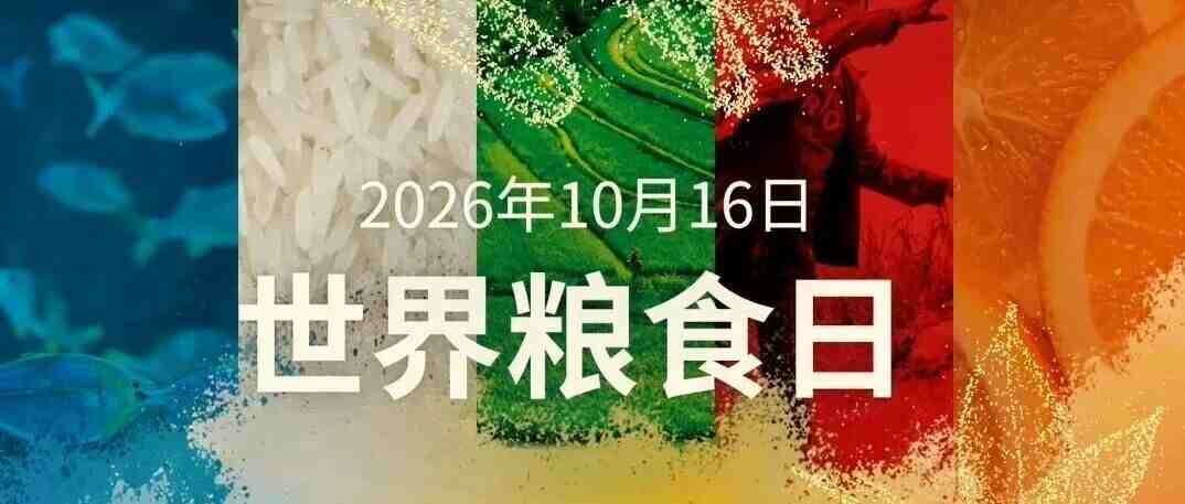创新当下,粮安未来 | 10月16日“世界粮食日”
