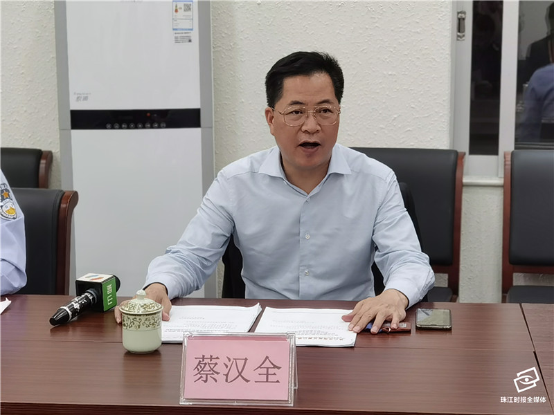 蔡汉全认为狮山重阳节的防疫防火工作比较完善,要求值