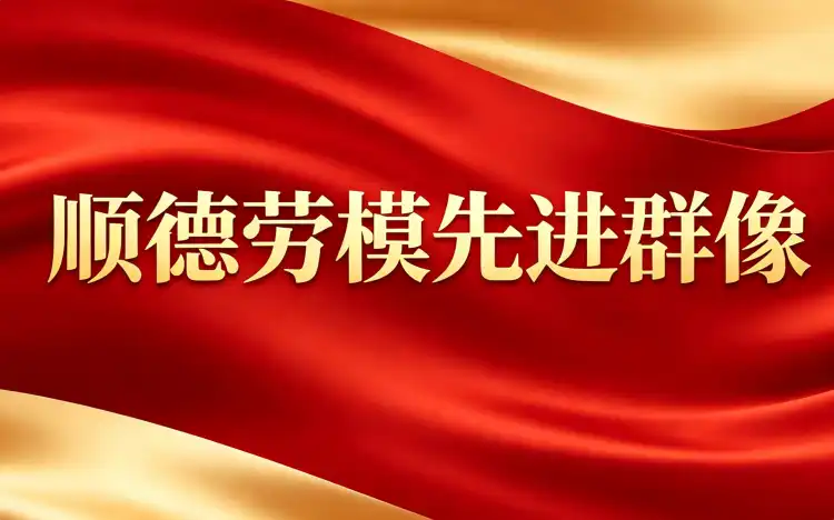 顺德劳模先进群像